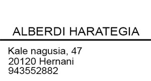 ALBERDI HARATEGIA