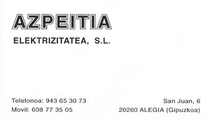 AZPEITIA ELEKTRIZITATEA