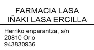 FARMACIA LASA - IÑAKI LASA ERCILLA