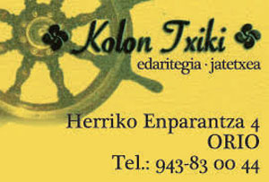 RESTAURANTE KOLON TXIKI